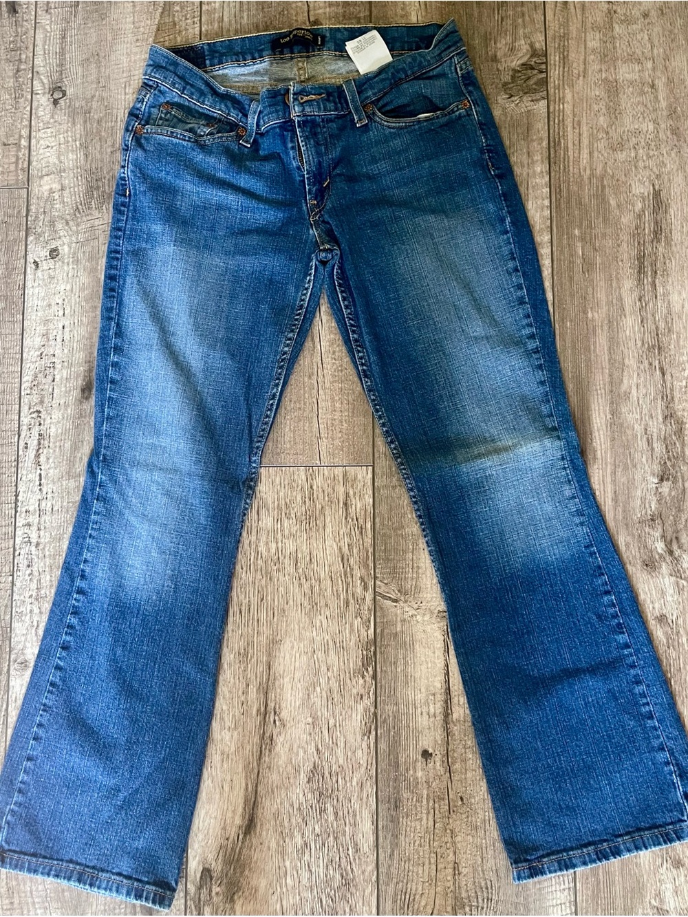 Levi’s too super low 524 bootcut - Women's Blue Denim Jeans